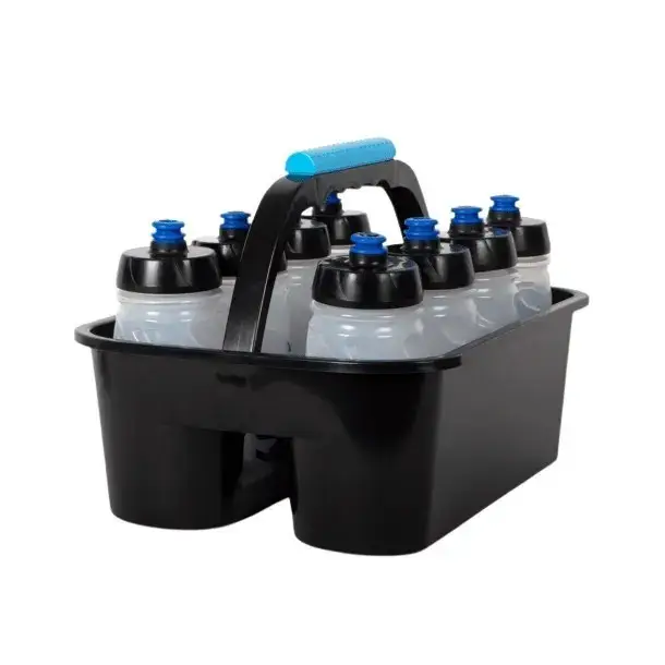 Porta-bottiglie piccolo modello pro + 8 bottiglie Prestoglas