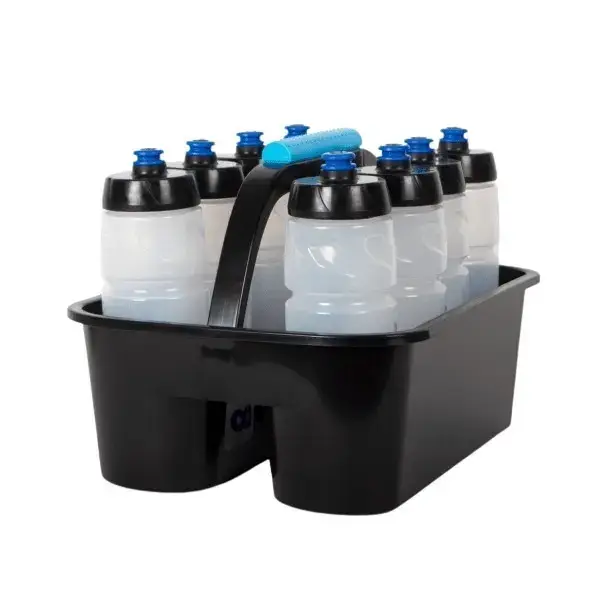 Porta-bottiglie piccolo modello pro + 8 bottiglie Prestoglas