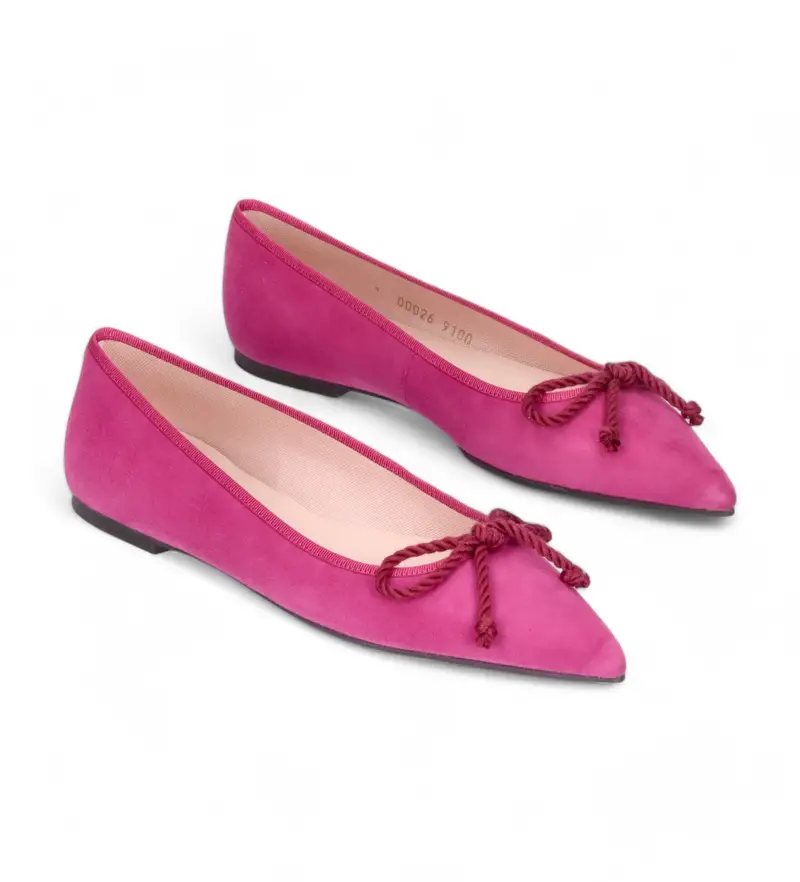 per donna. 47987 Ella scarpe rosa (36), Tessuto, Basso, 1 a 3 cm, Nessuno, Casual