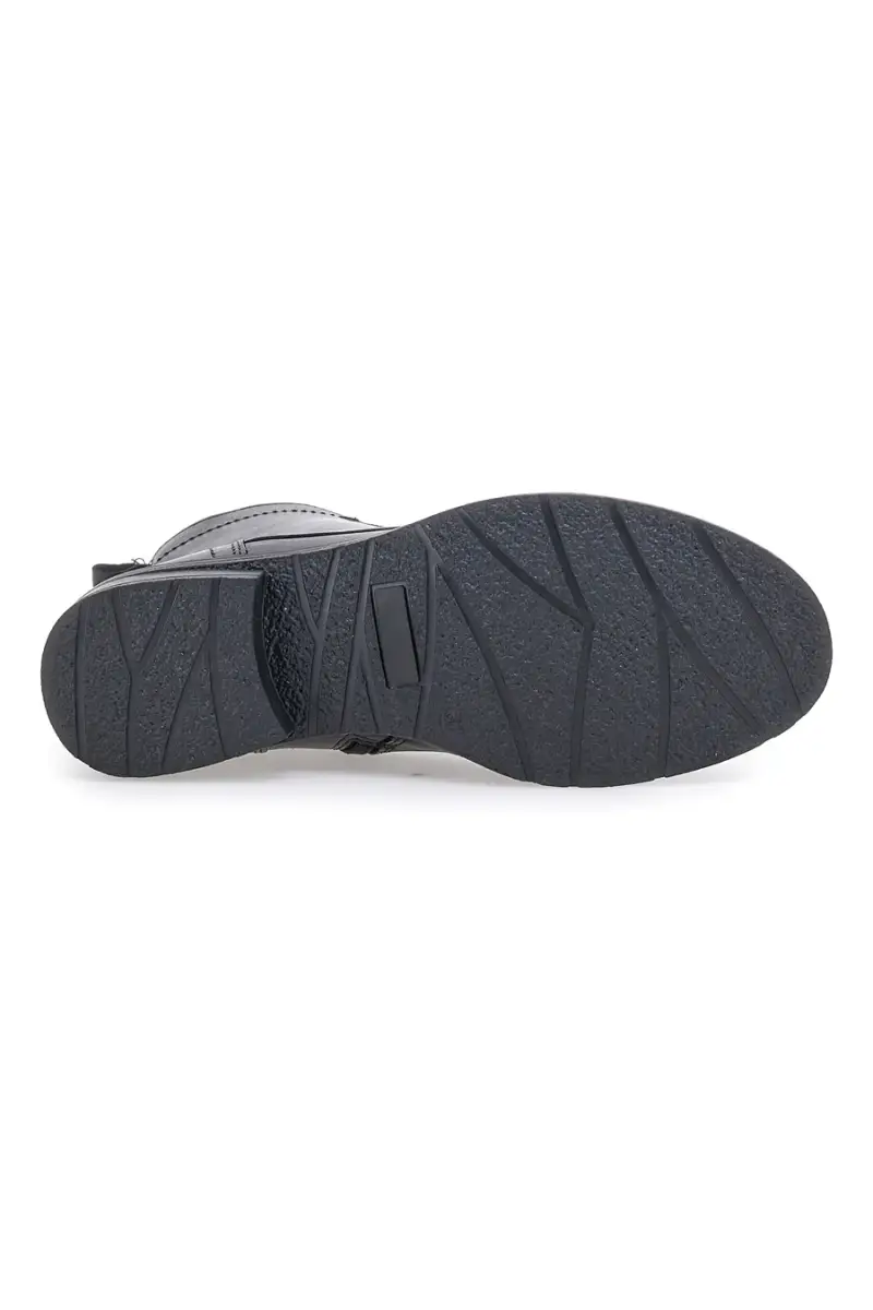 Anfibi Neri in Vera Pelle Prima Riga LB500 [NERO] miniatura 5