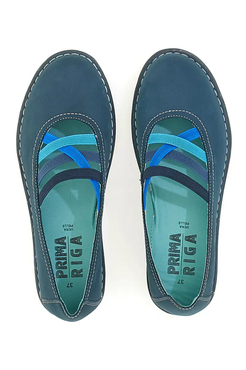 PRIMA RIGA Ballerine Blu 4239465 miniatura 4