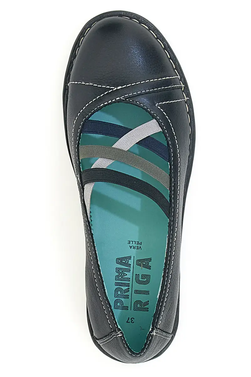 PRIMA RIGA Ballerine Nero 4239694 miniatura 3
