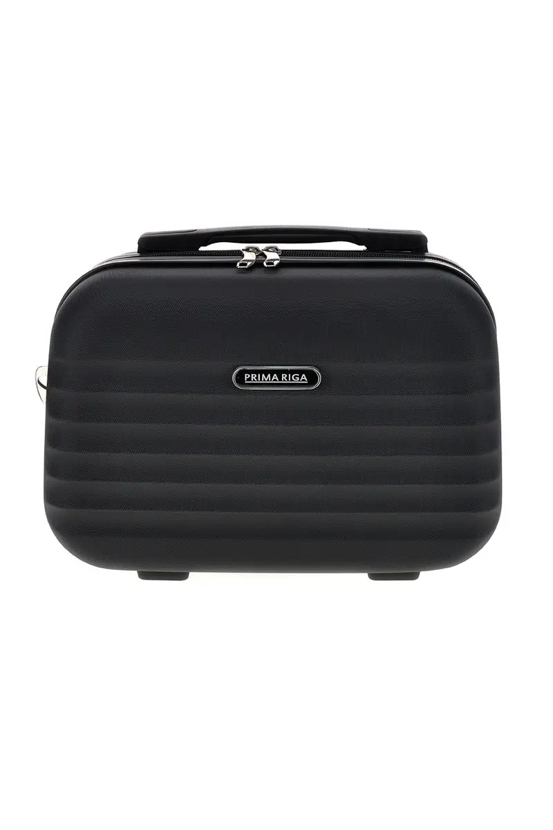 Beauty case nero rigido con tracolla Prima riga Pr194 [NERO]