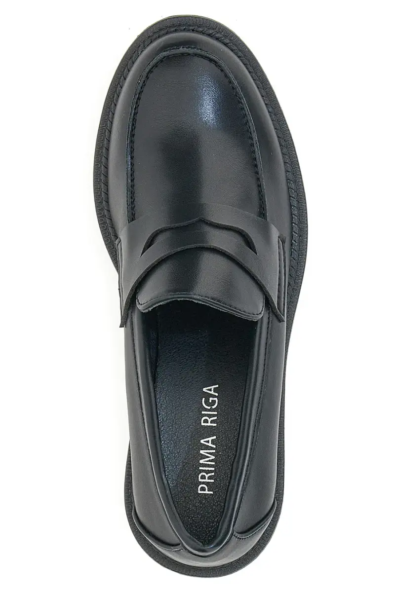 PRIMA RIGA Mocassini Nero 3501496 miniatura 5