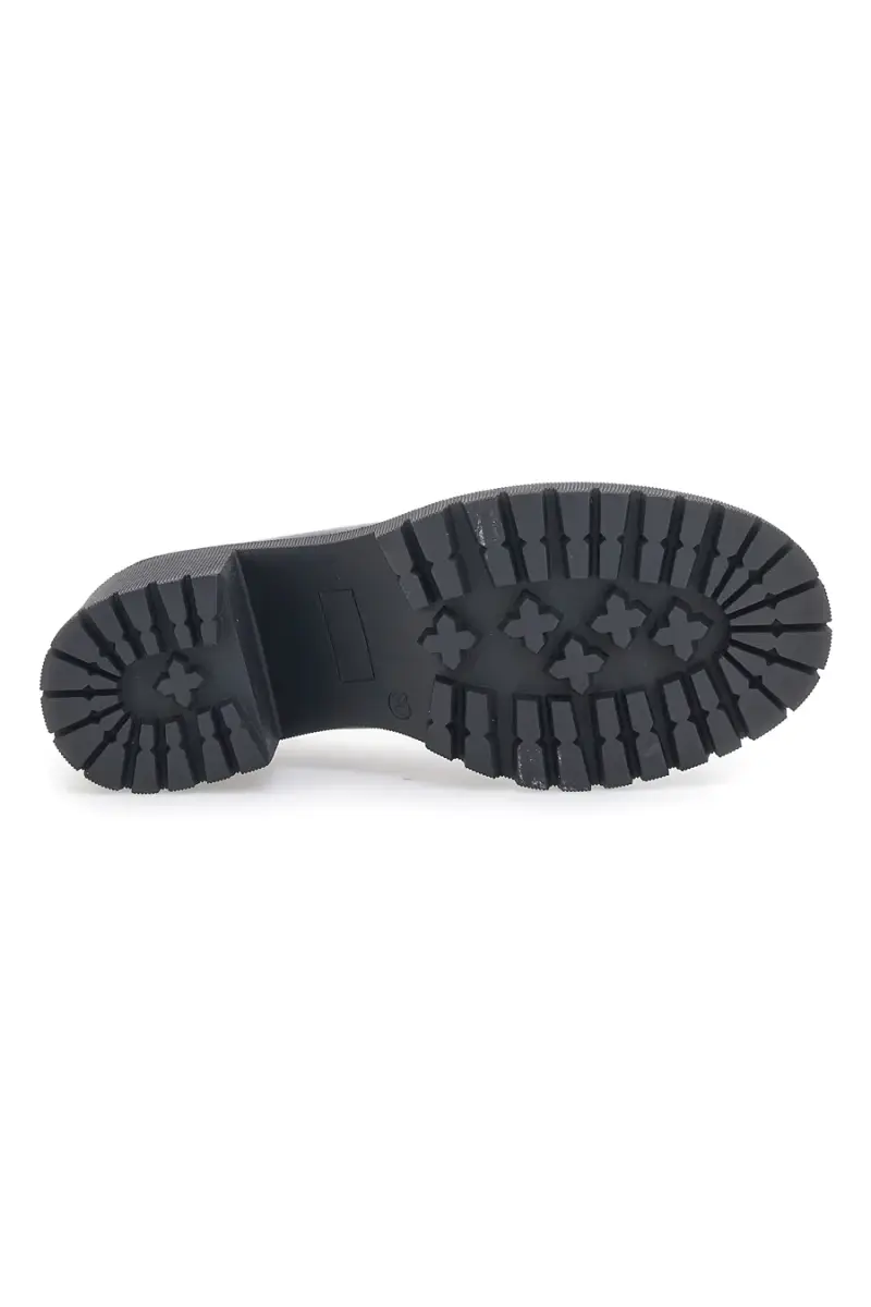 Mocassini con Tacco Prima Riga 261998 Neri [NERO] miniatura 4