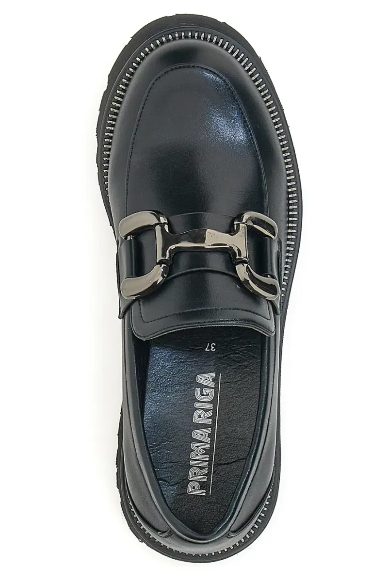 PRIMA RIGA Mocassini Nero 3267262 miniatura 5
