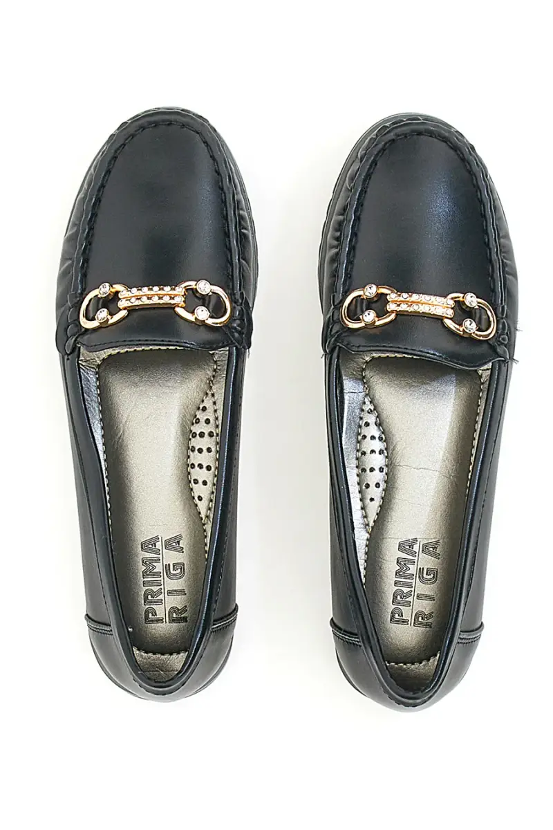 Mocassino Classico Nero Prima Riga 1000 [NERO] miniatura 5