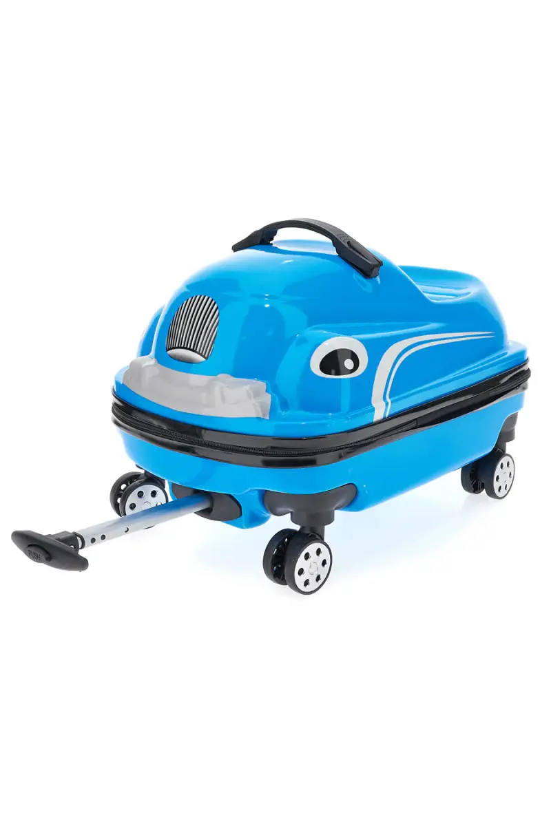 Trolley Blue cavalcabile bambini Prima riga wen Bab01 [BLUE] miniatura 2