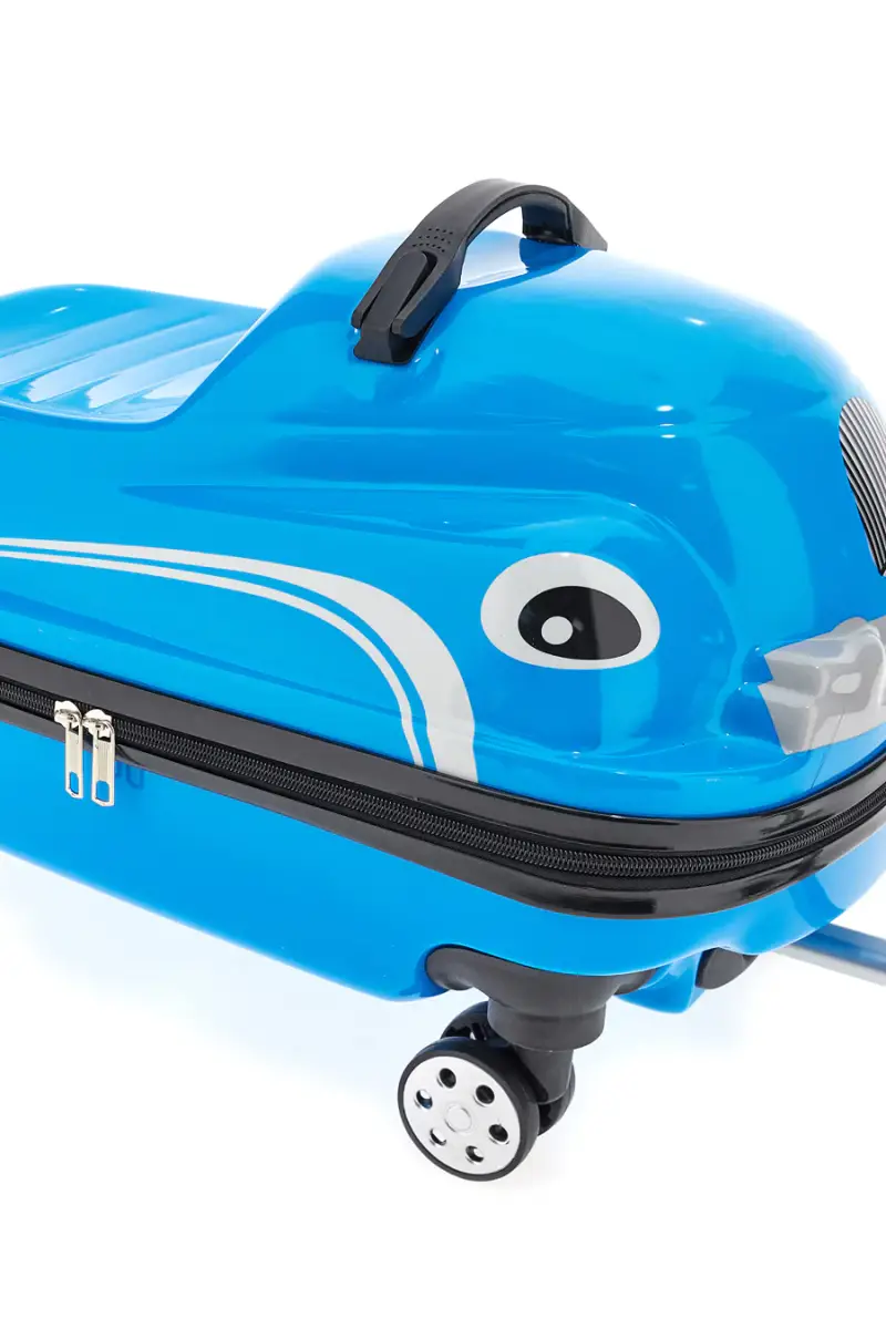 Trolley Blue cavalcabile bambini Prima riga wen Bab01 [BLUE] miniatura 3