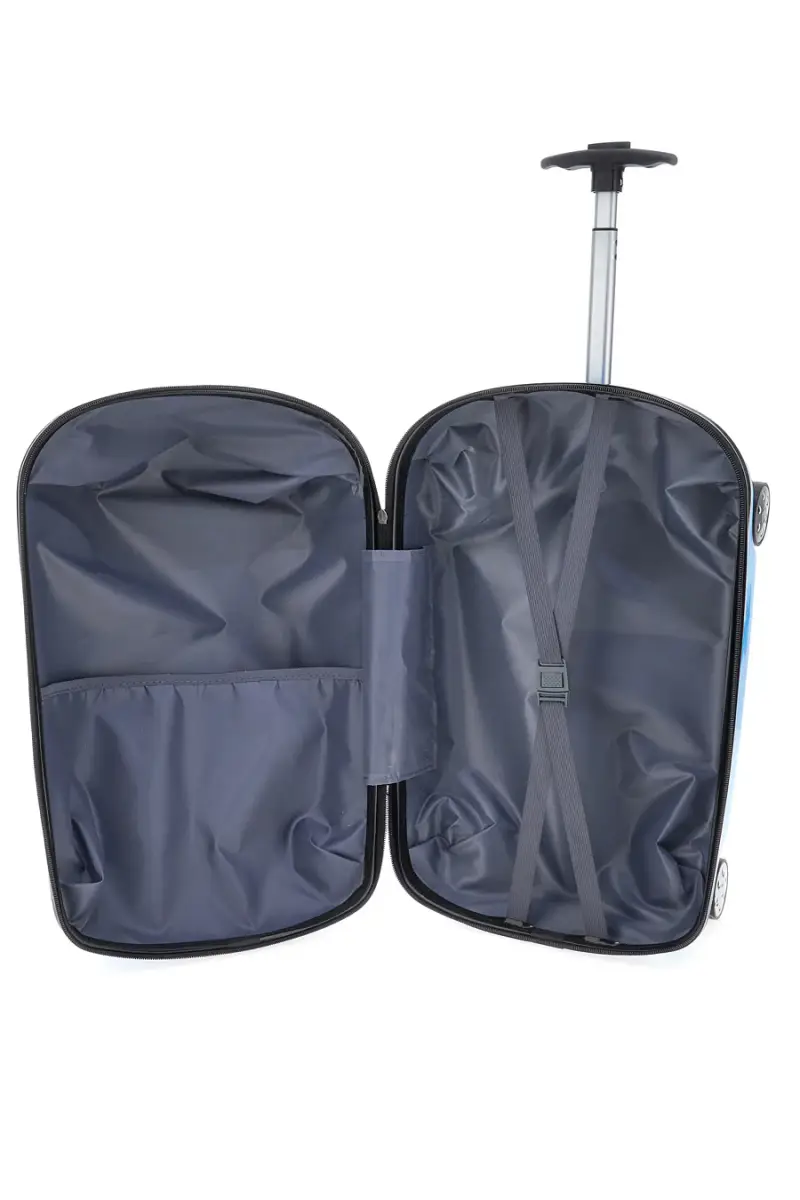 Trolley Blue cavalcabile bambini Prima riga wen Bab01 [BLUE] miniatura 5