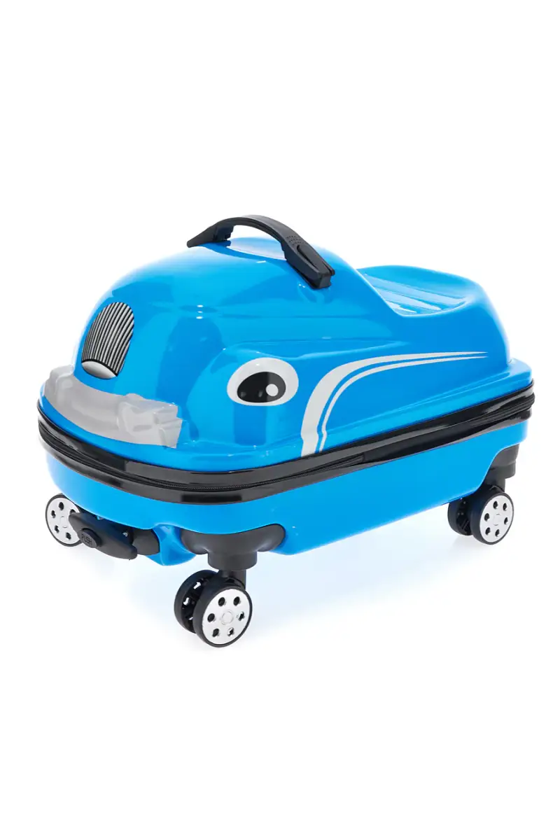Trolley Blue cavalcabile bambini Prima riga wen Bab01 [BLUE]