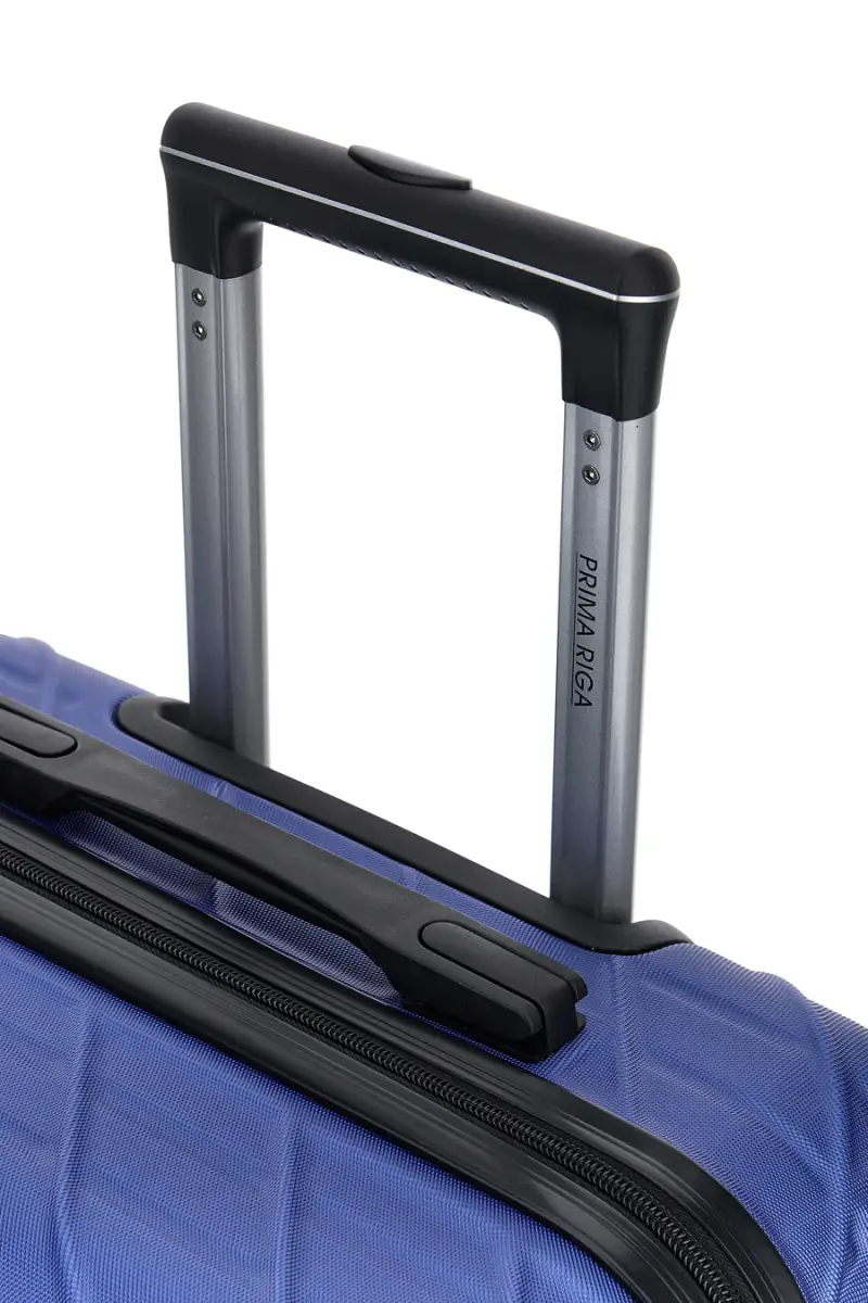 Trolley grande blu rigido con 4 ruote Prima riga PR157/G [BLUE] miniatura 2