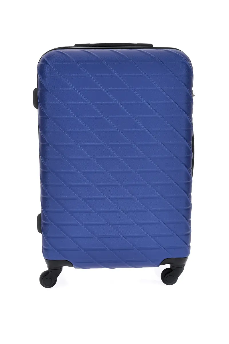 Trolley grande blu rigido con 4 ruote Prima riga PR157/G [BLUE]