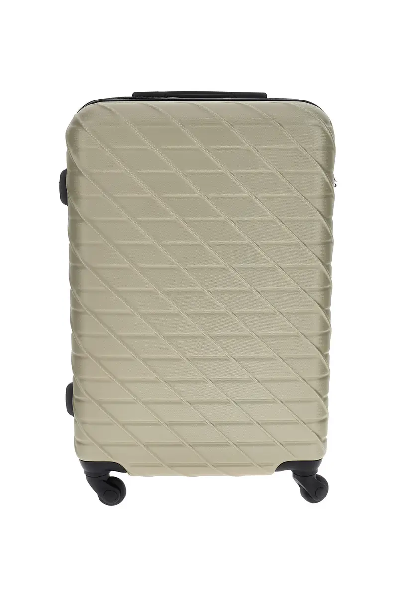 Trolley grande champagne rigido con 4 ruote Prima riga PR157/G [CHAMPAGNE]