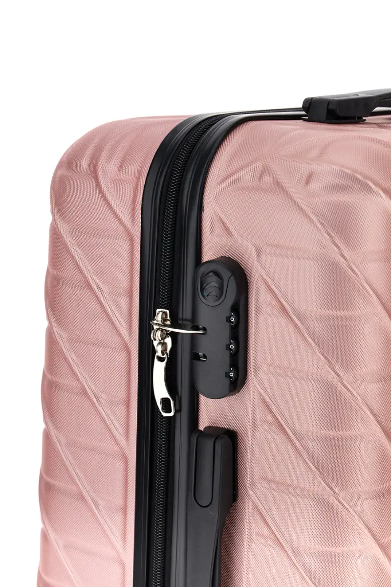 Trolley grande rose gold rigido con 4 ruote Prima riga PR157/G [ROSE GOLD] miniatura 2