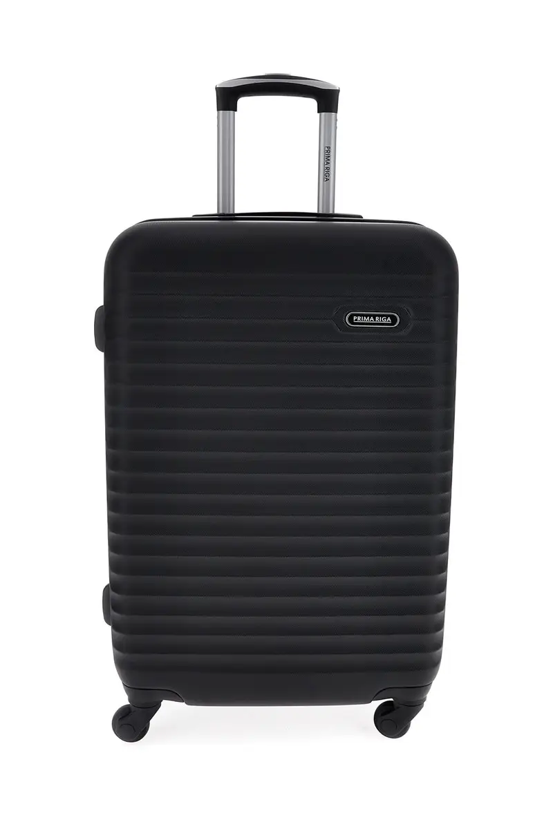 Trolley medio nero rigido Prima riga Pr194/m [NERO]