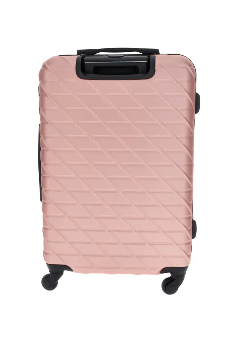 Trolley medio rose gold rigido con 4 ruote Prima riga PR157/M [ROSE GOLD] miniatura 5