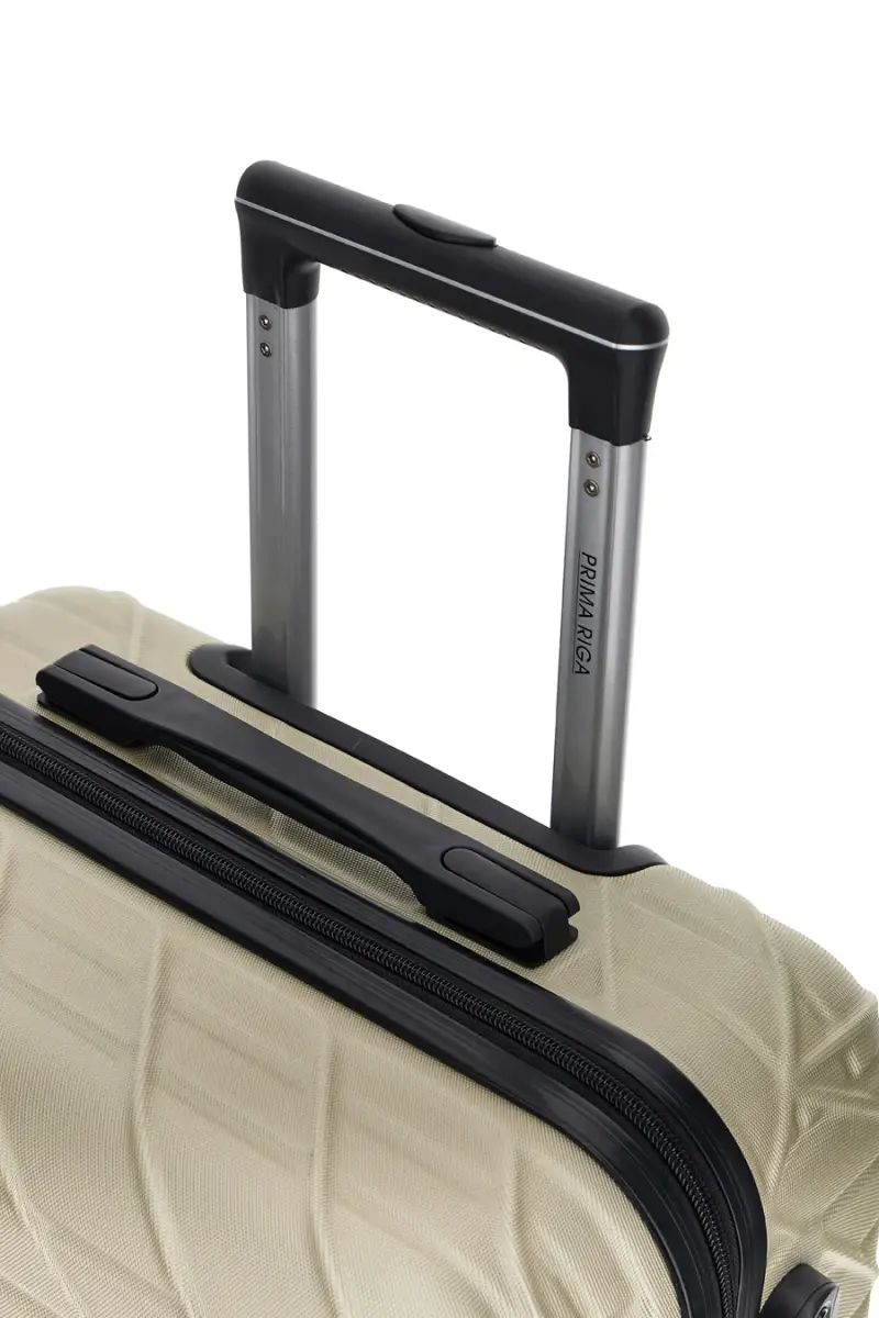 Trolley piccolo champagne rigido con 4 ruote Prima riga PR157/P [CHAMPAGNE] miniatura 2