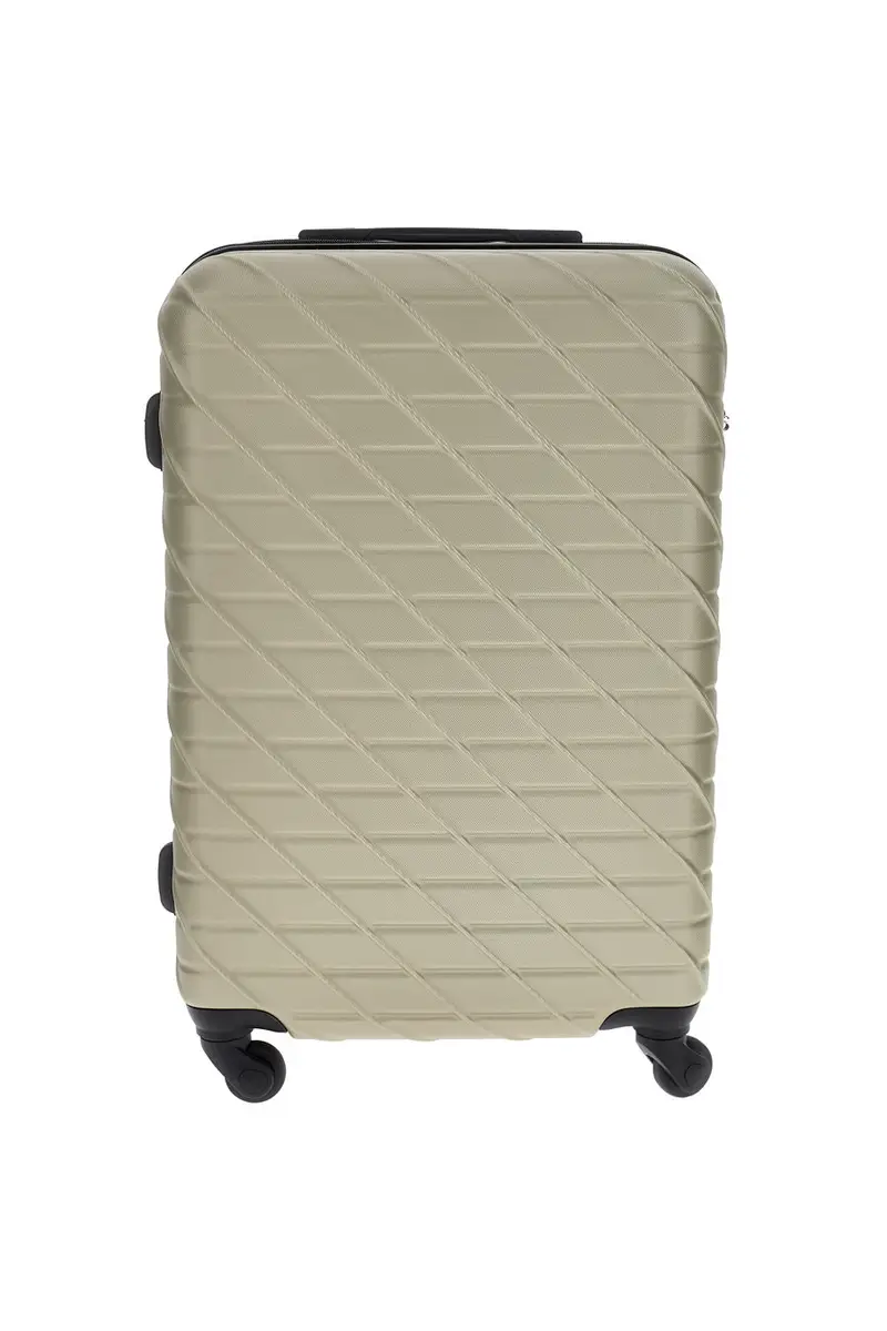 Trolley piccolo champagne rigido con 4 ruote Prima riga PR157/P [CHAMPAGNE]