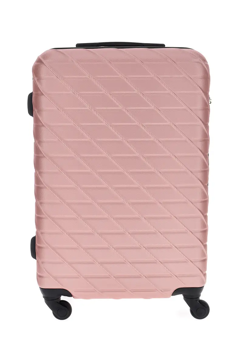 Trolley piccolo rose gold rigido con 4 ruote Prima riga PR157/P [ROSE GOLD]