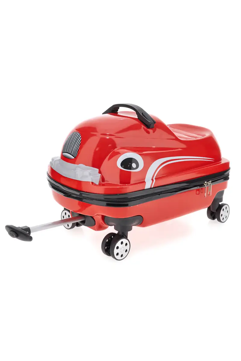 Trolley Red cavalcabile bambini Prima riga wen Bab01 [ROSSO] miniatura 2