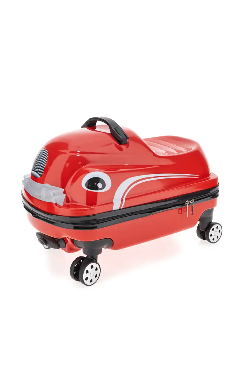 Trolley Red cavalcabile bambini Prima riga wen Bab01 [ROSSO]
