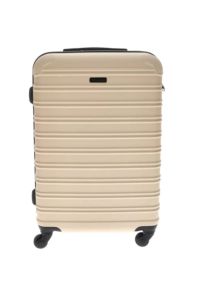 PRIMA RIGA Valigia rigida Bianco 4147383