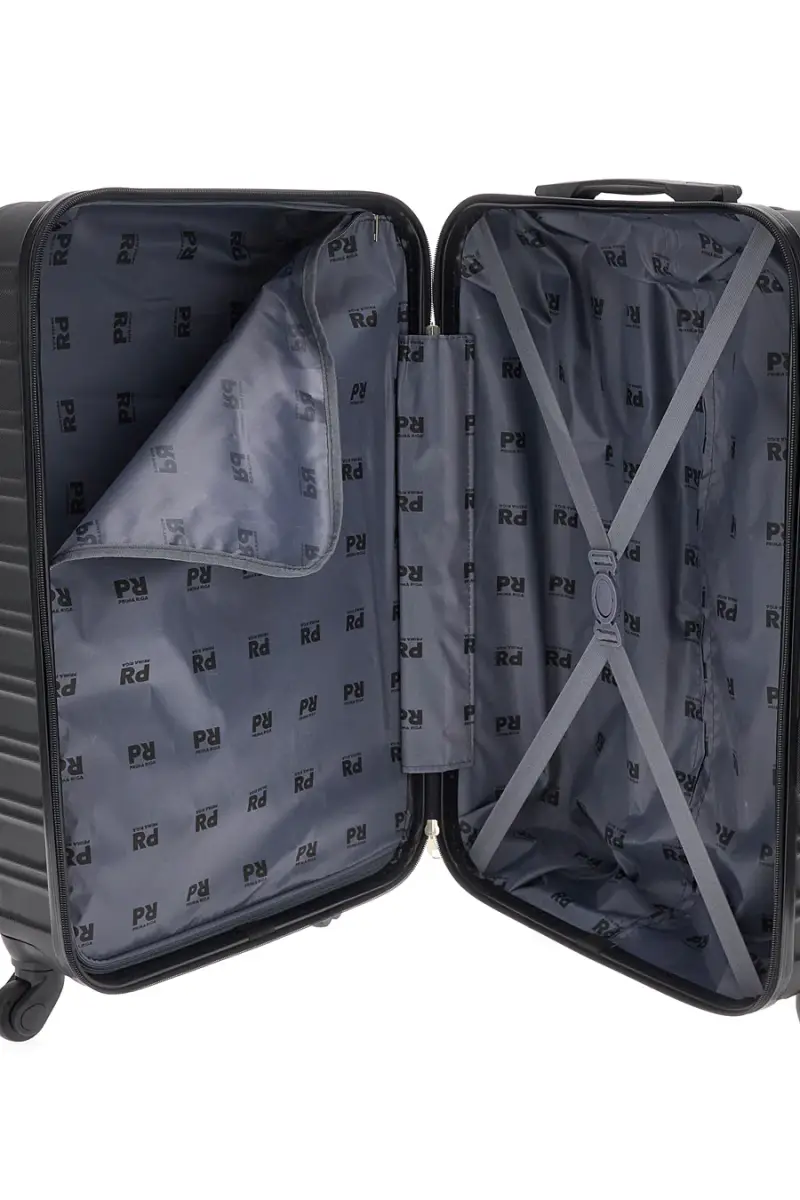 PRIMA RIGA Valigia rigida Nero 4014835 miniatura 5