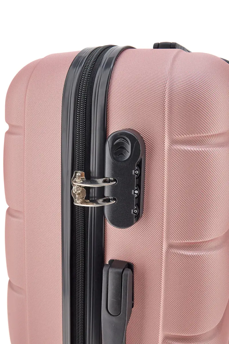 PRIMA RIGA Valigia rigida Rosa 4165738 miniatura 5