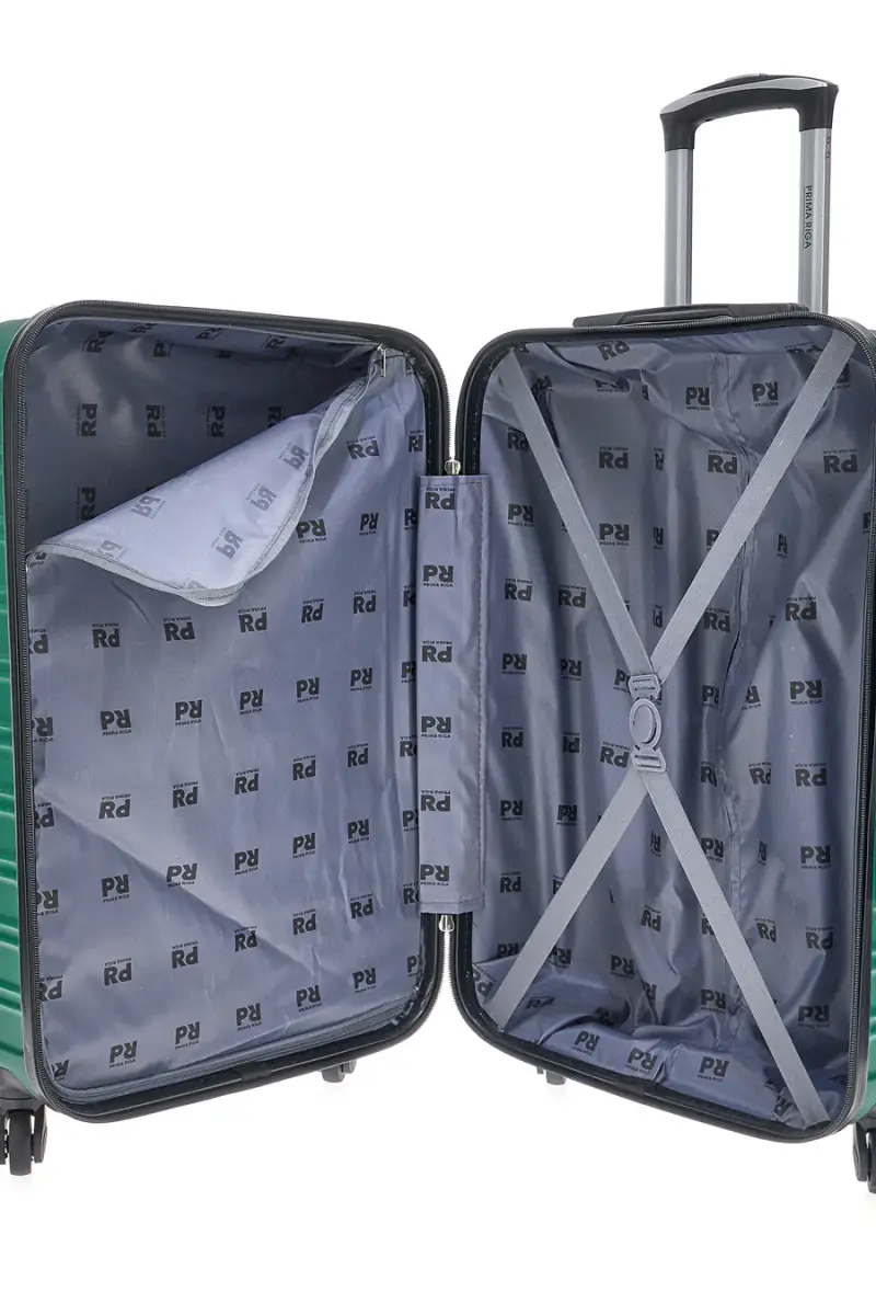 PRIMA RIGA Valigia rigida Verde 4147407 miniatura 5