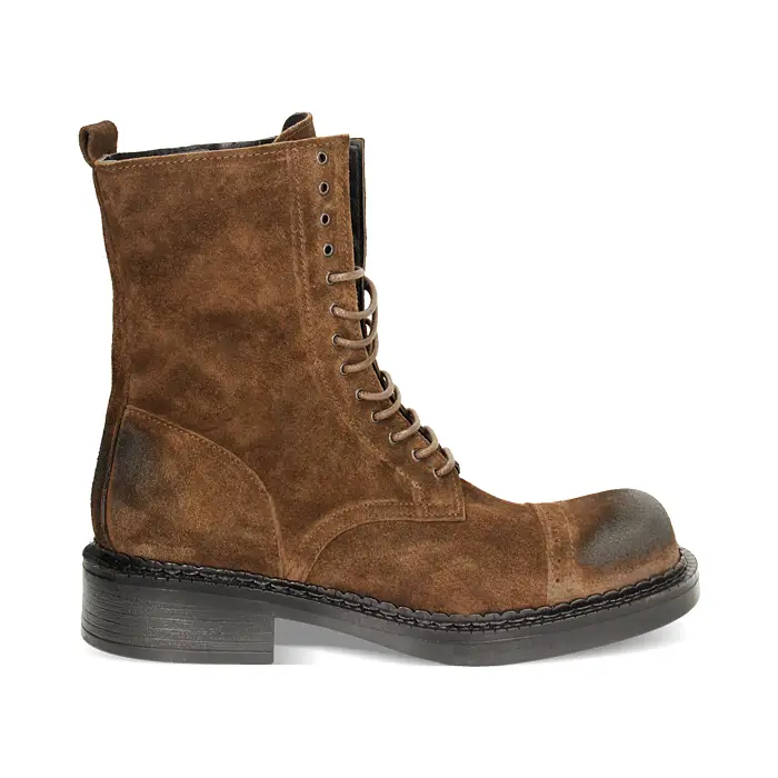 Afibi in camoscio testa di moro