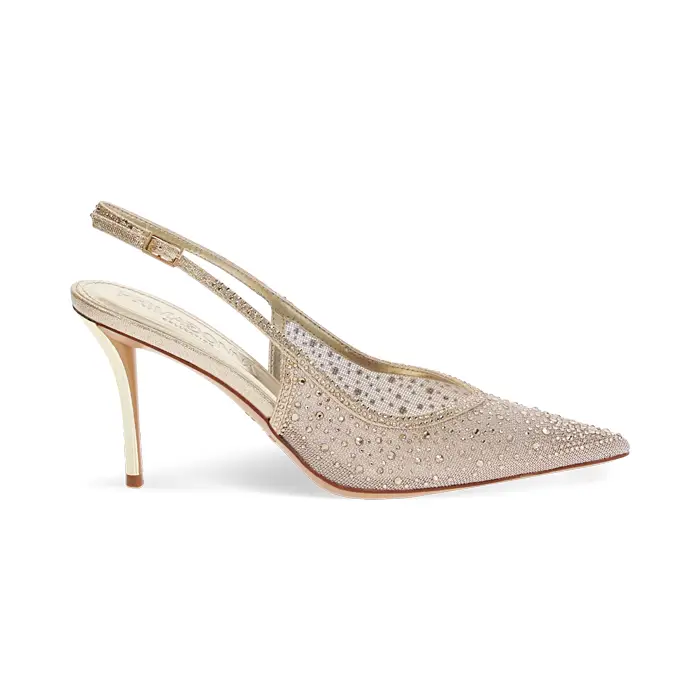 Primadonna Collection Deco slingback oro tacco 8,4 cm