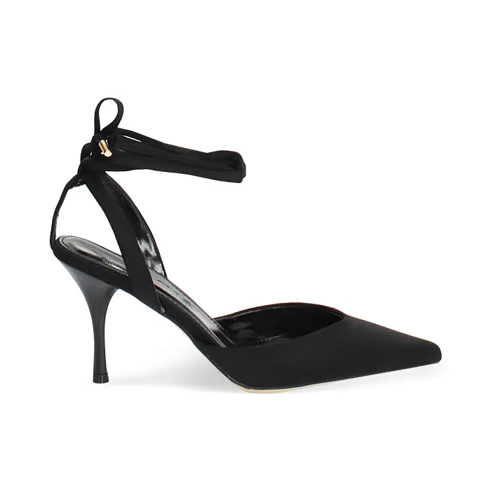 Décolleté nere tacco 8,5 cm