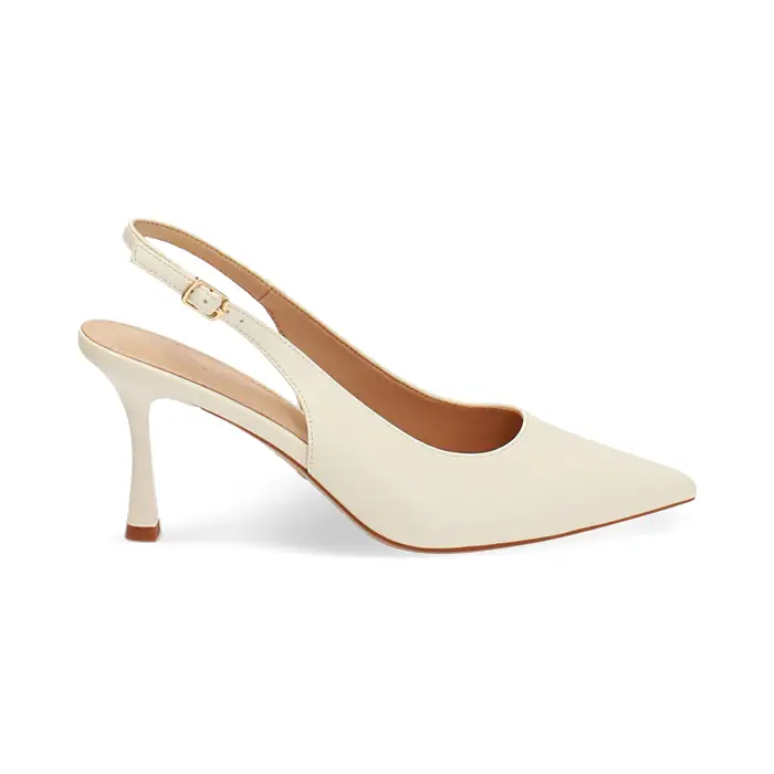 Décolleté panna tacco 8 cm