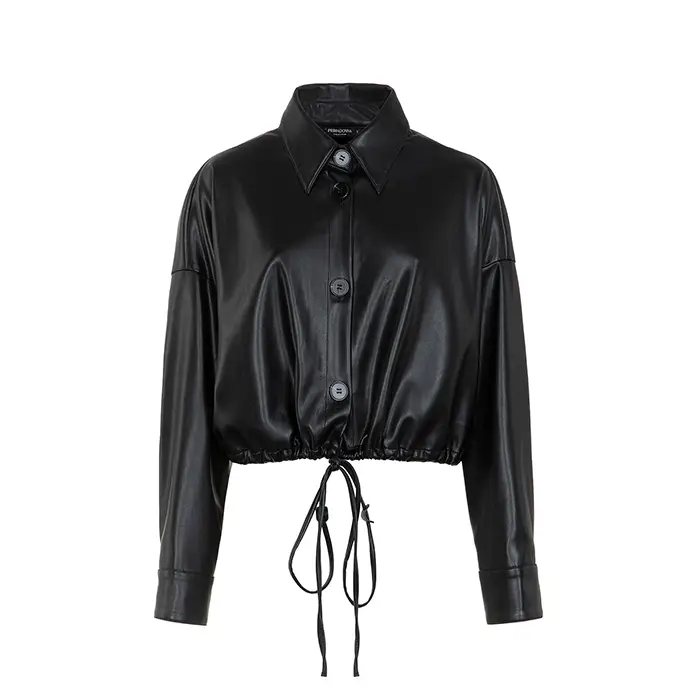 Giubbino nero urban chic