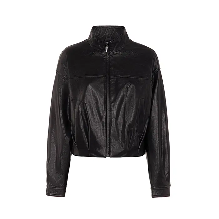 Giubbino testa di moro con dettagli urban