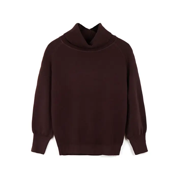 Maglia in tessuto testa di moro da donna