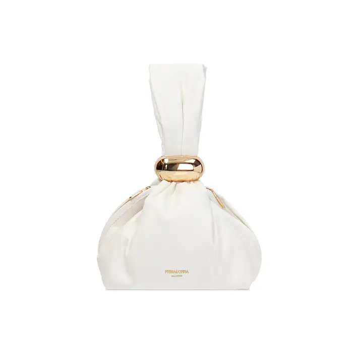 Mini bag bianca con charme