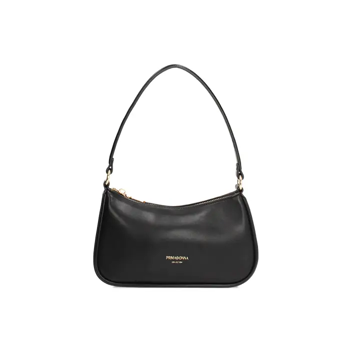 Mini bag nera con tracolla removibile