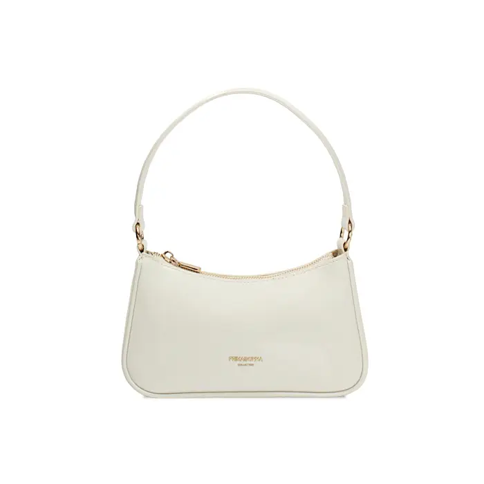 Mini bag panna con tracolla removibile