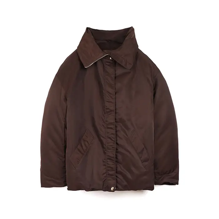 Piumino corto testa di moro