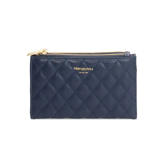 Portafoglio blu navy con stile elegante