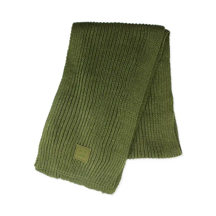 Sciarpa da donna verde militare