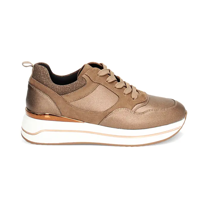 Sneakers bronzo