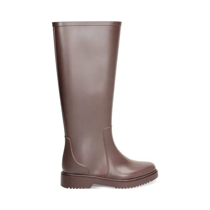 Stivali in PVC testa di moro con suola confortevole