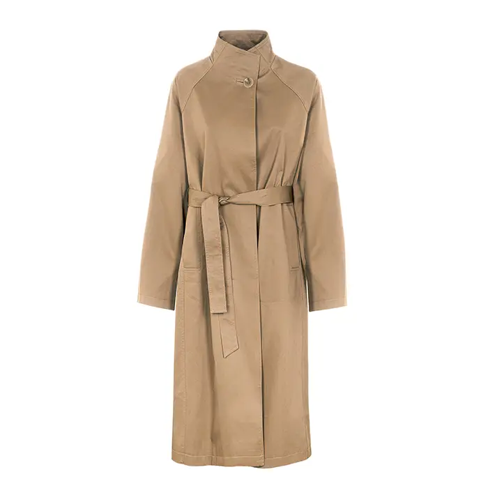 Trench camel elegante