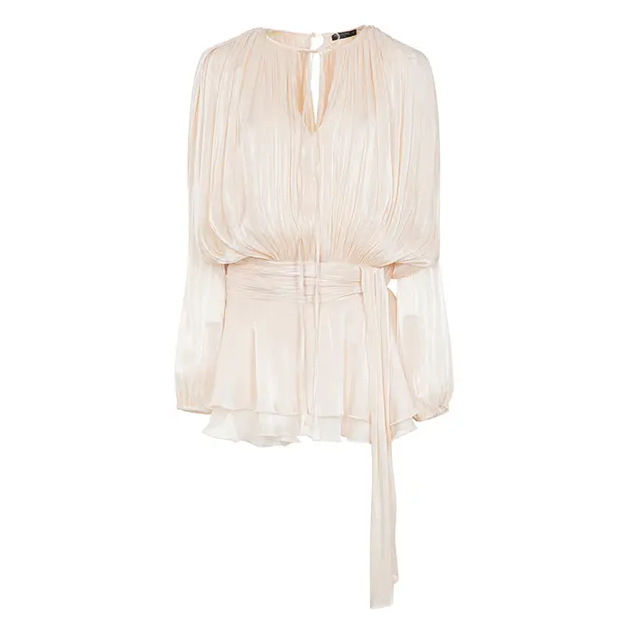 Vestito panna con eleganza senza tempo