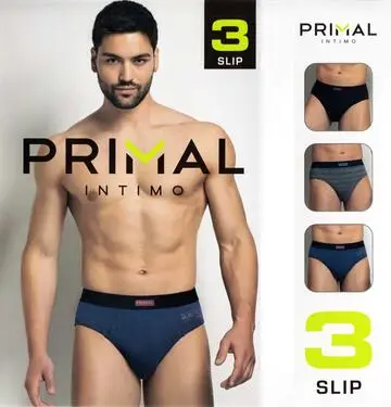 Slip uomo in cotone elasticizzato Primal S344