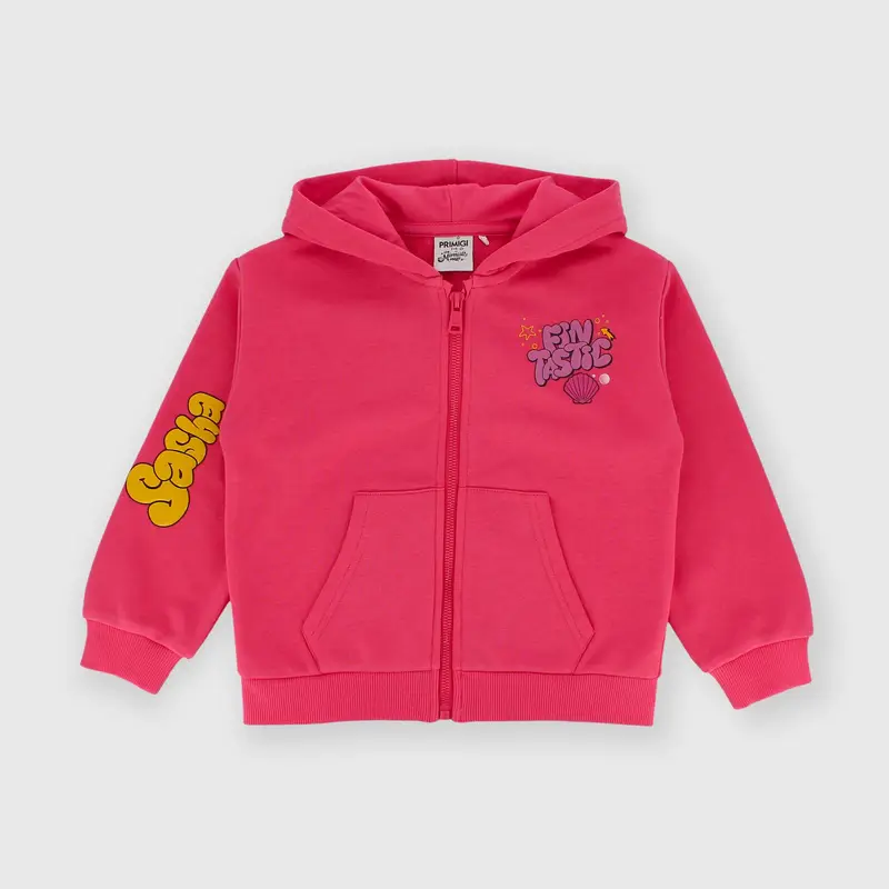 Maglia con cappuccio rosa mermaid magic™