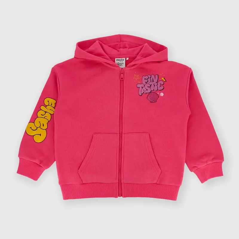 Maglia con cappuccio rosa mermaid magic™